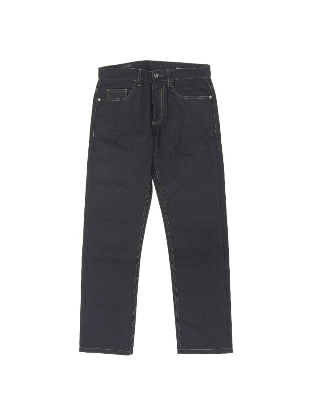 Versace Constantly Reviewing Medusa Button Logo Cotton 100% Black Denim Pants 31
